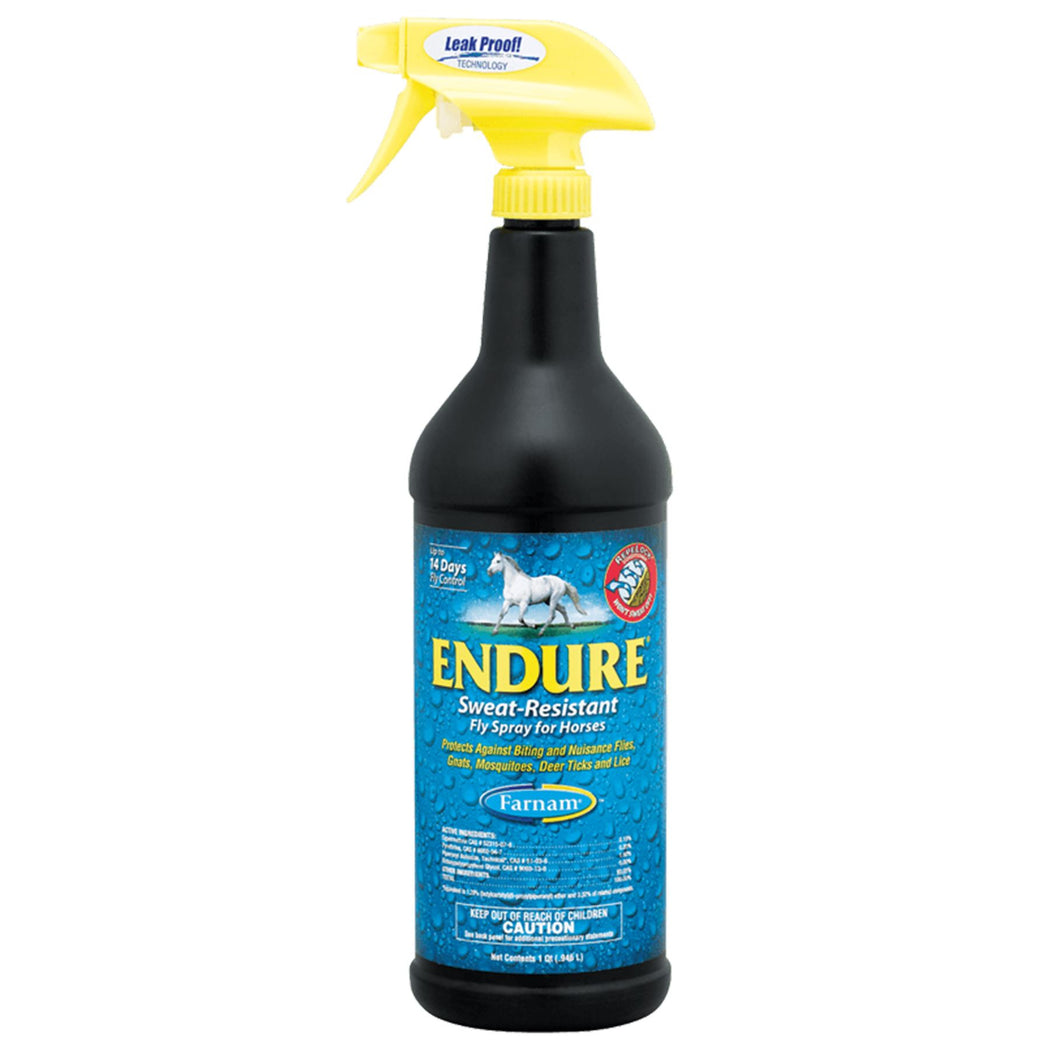 endure sweat resistant fly spray 32oz.