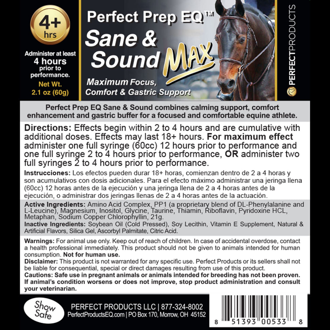 perfect prep sane & sound