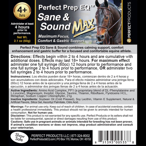 perfect prep sane & sound