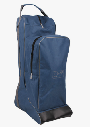 qhp combi boots - helmet bag navy/grey