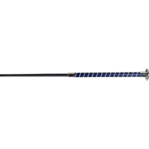 hkm dressage whip sparkle 120cm / deep blue