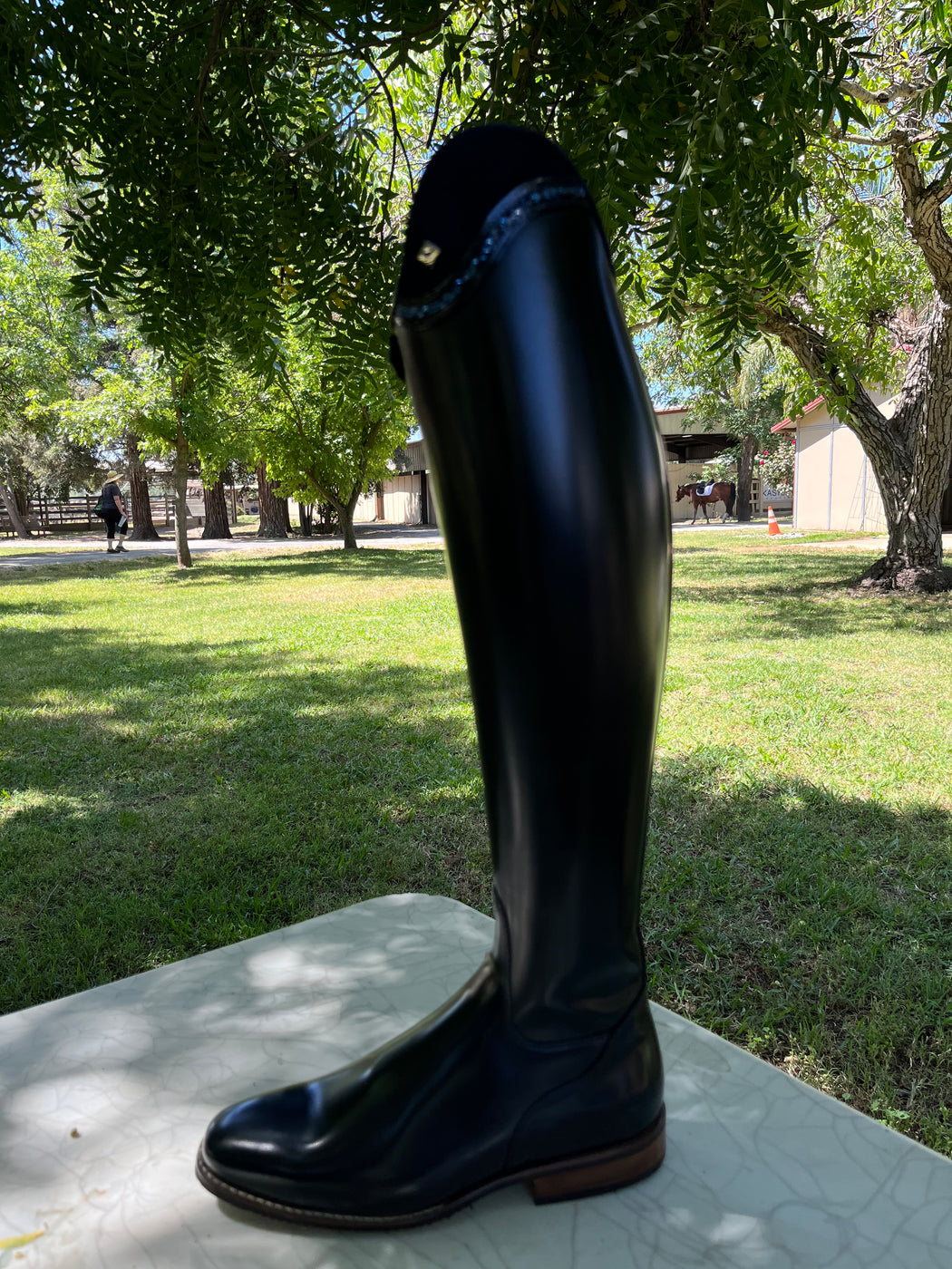 deniro bellini dressage boot in blue navy (ma-s 39)