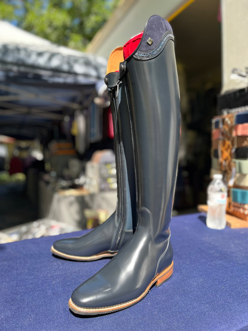 deniro bellini dressage boot in blue navy (ma-s 39)