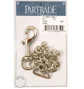 nickel-plated lead chain 18 in