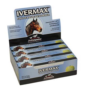 first companion ivermax® equine paste dewormer