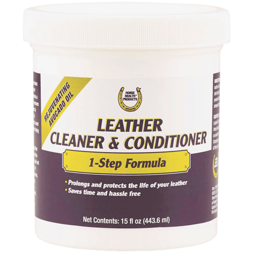 one step leather cleaner & conditioner