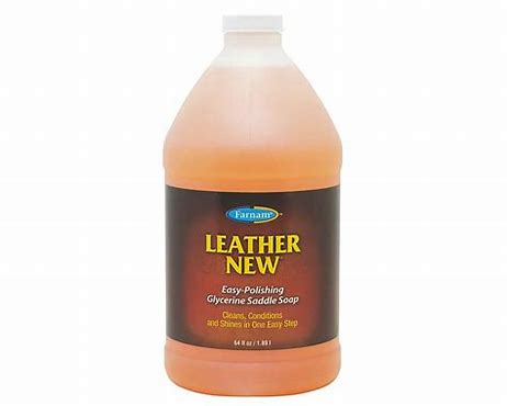 leather new glycerine saddle soap 64oz
