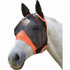 shires airmotion fly mask with ears xfull / orange