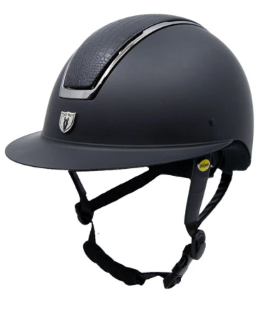 tipperary windsor mips helmet black matte with croco top