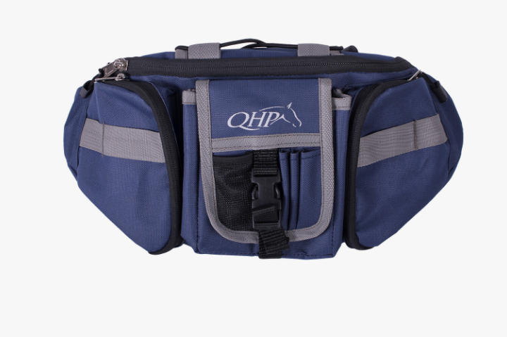 qhp braiding bag navy/grey