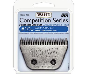 wahl® clipper blades competition series #10w