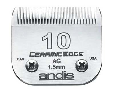 andis® ceramicedge® clipper blade #10 1/pkg