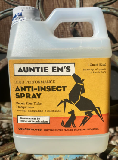 auntie em's anti-insect concentrate fly spray