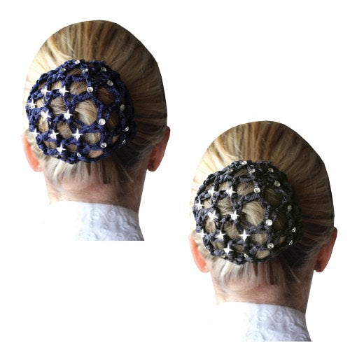 hair net with crystals