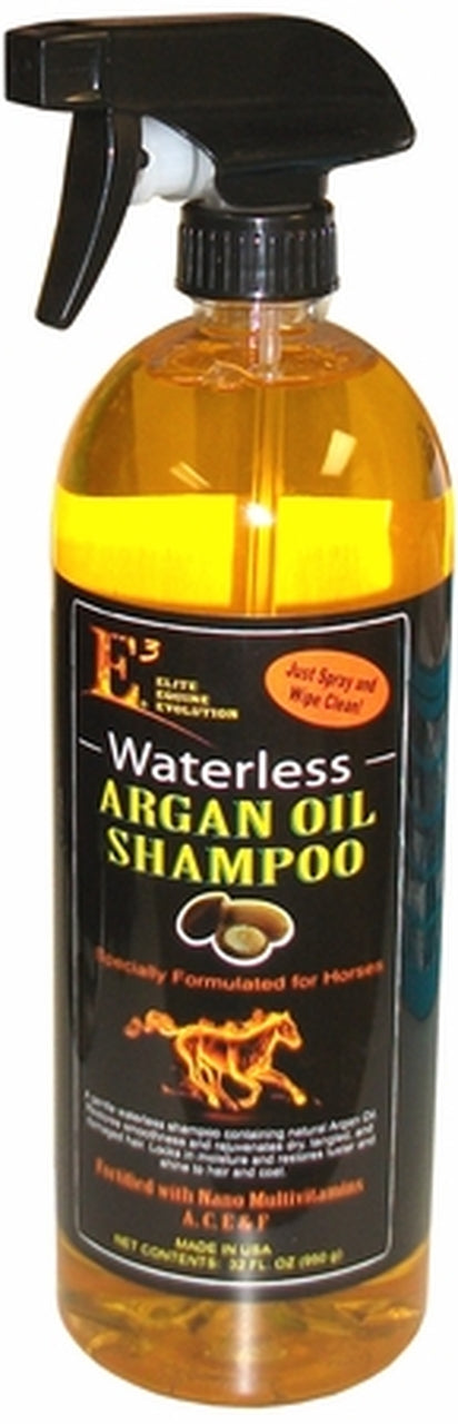 e3 waterless oil shampoo