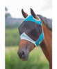 shires fine mesh fly mask with ear holes