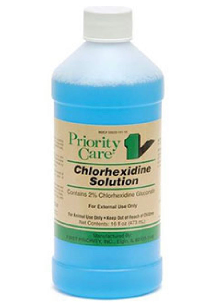 chlorhexadine solution 2%