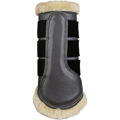 hkm comfort premium fur brushing boots