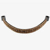 horze crystal browband full / gold